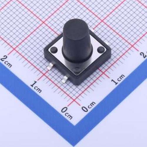 GT-TC149A-H130-L1 轻触开关 12*12*13mm 立贴 轻触开关 SMD