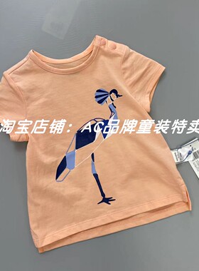 WQ64女童夏季短袖连衣裙66.73.8（婴童号偏小拍大一码