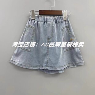清码003夏季70%莱赛尔牛仔薄款半裙10.11.12.13