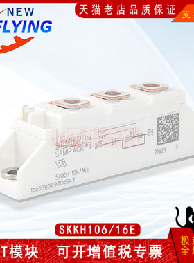 SKKH105/08E/12E/14E/16E/18E可控硅整流桥功率模块全新原装