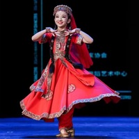 帕米爾少女之情舞蹈服遇見美人新疆塔吉克族鷹舞劇目服藝考演出服