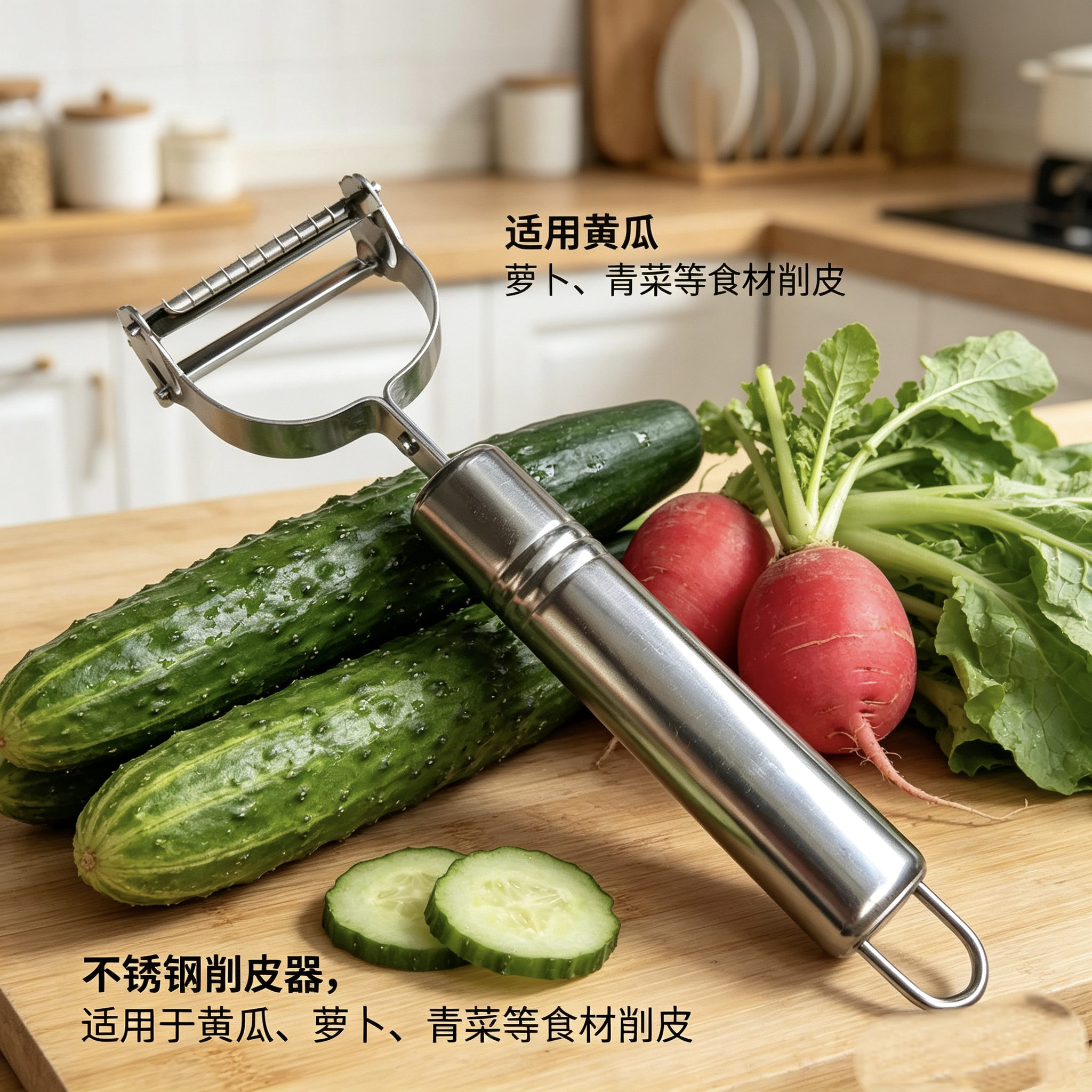 不锈钢削皮刀厨房多功能削皮器刮皮刀土豆去皮神器家用瓜果刨好用
