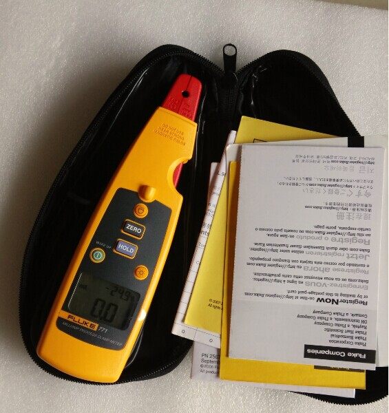 fluke福禄克f771 f772 f773 ma毫安级过程钳形表钳型电流表校验仪