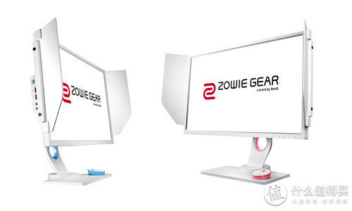 现货白色限定zowie卓威显示器