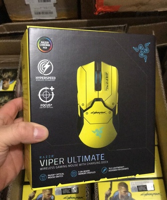 现货雷蛇毒蝰2077赛博朋克鼠标