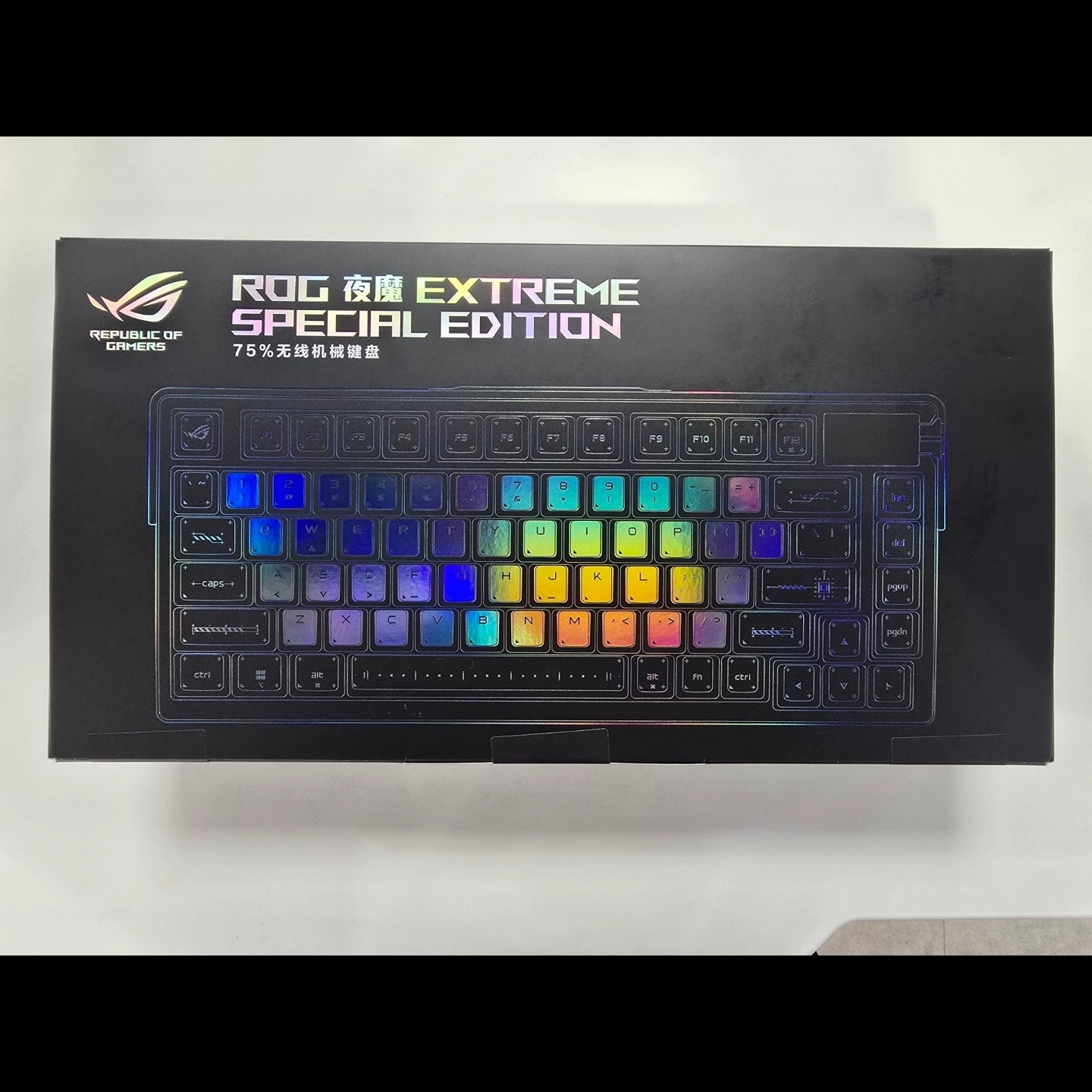 ROG夜魔Extreme机械键盘无线蓝牙