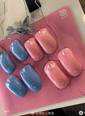 ZOWIE卓威鼠标红色S1 S2电竞EC3 EC2 EC1 白色FK1B ZA12卓伟EC2A