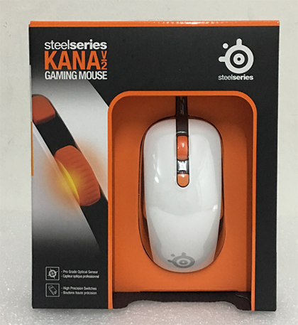 现货全新未拆封正品赛睿KANA V2 黑色/白色 KINZU V3电竞游戏鼠标
