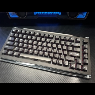 现货正品 醉鹿a75master磁轴键盘TTC全POM万磁王轴二代磁芯片AI