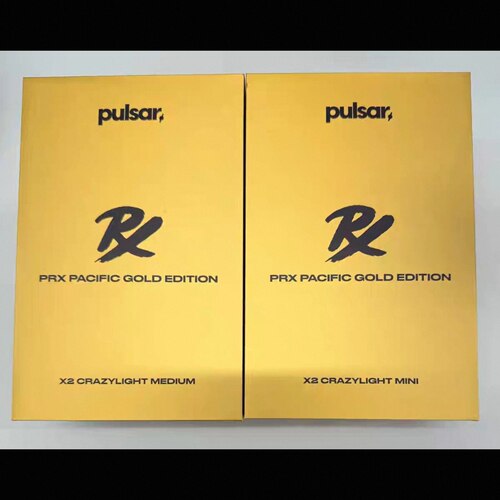 Pulsar X2 PRX Pacific Gold Edition派世黄金限定版联名x2cl鼠标