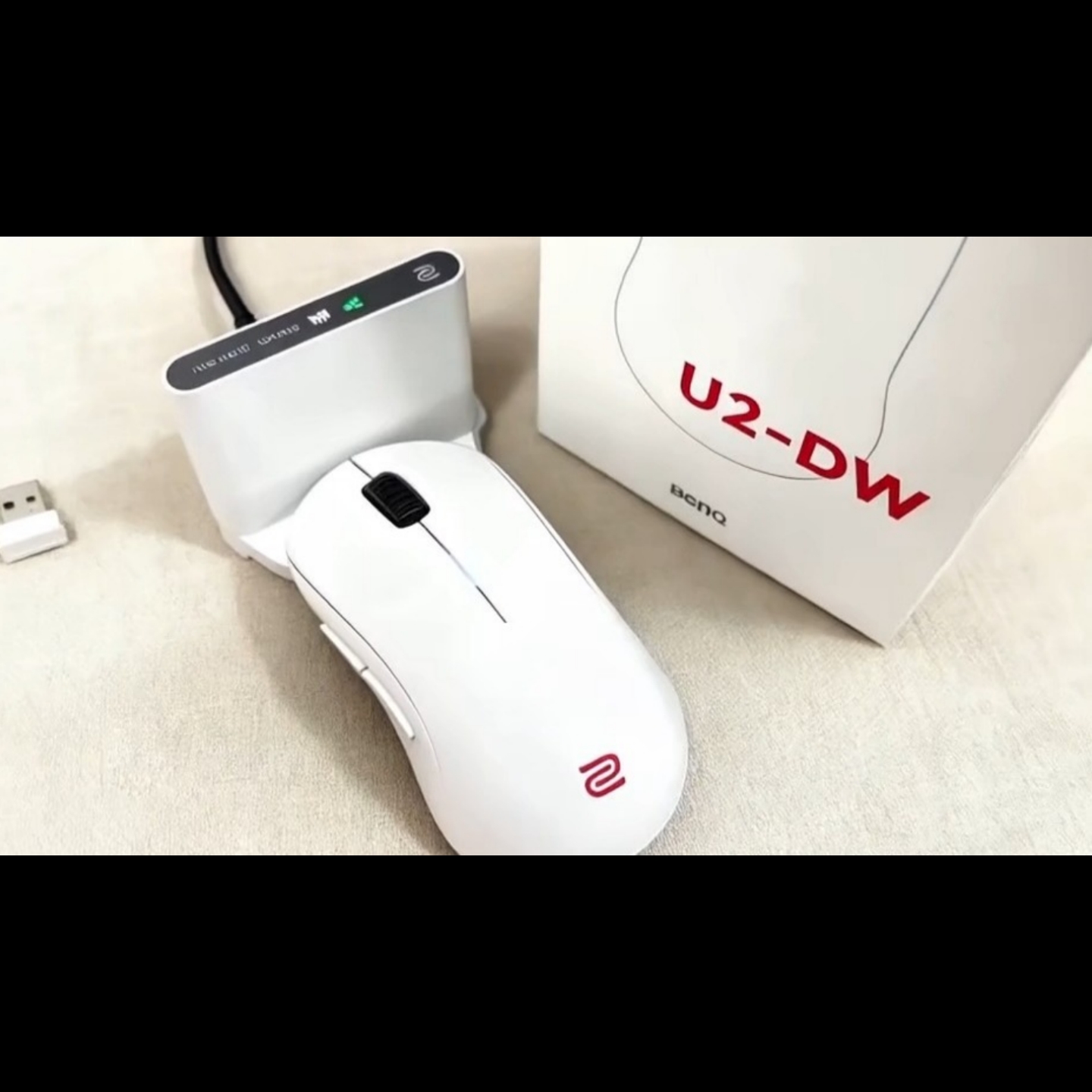 卓威ZOWIEU2EC123ZA-DW白色鼠标