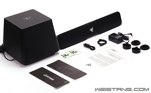 现货Razer/雷蛇利维坦巨兽5.1声道V1 V2蓝牙条形音乐游戏音箱音响