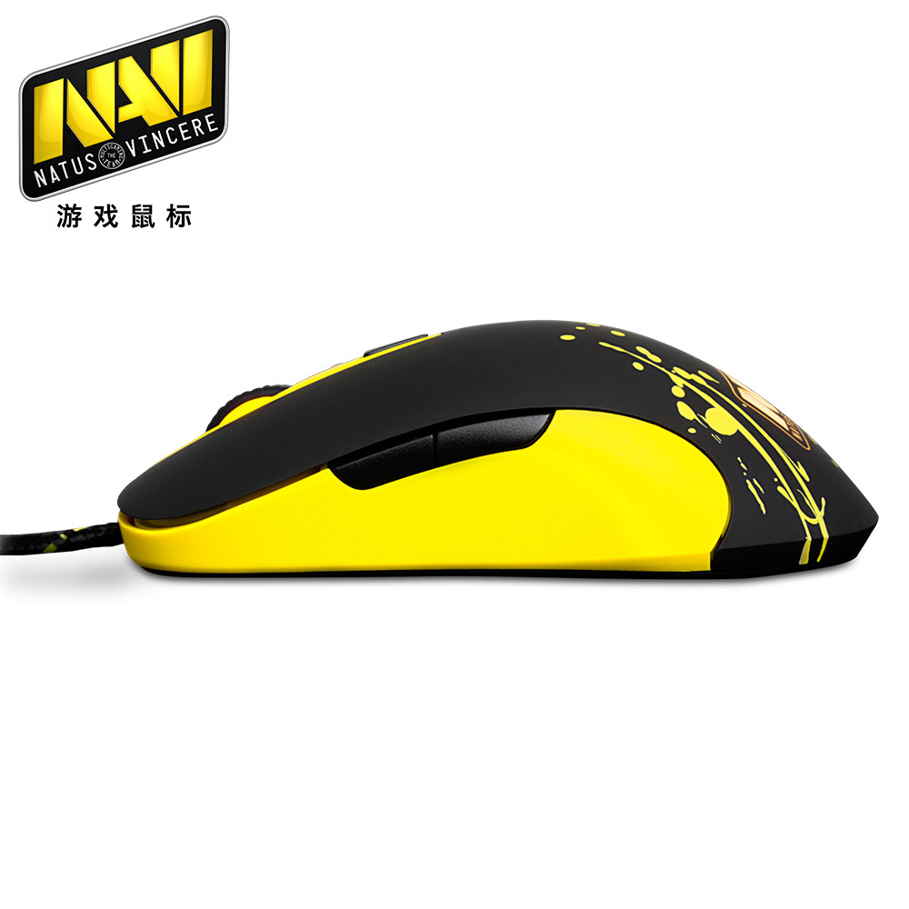 赛睿sensei raw光学版绝地求生吃鸡利器游戏鼠标霜冻之蓝有线鼠标