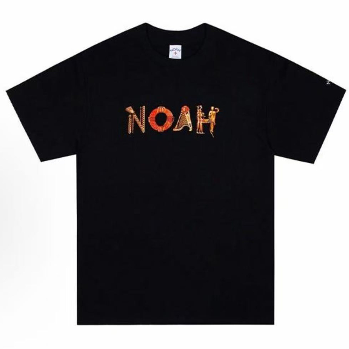 NOAH胸前经典渐变印花圆领美式简约小中众潮牌宽松纯棉短袖T恤