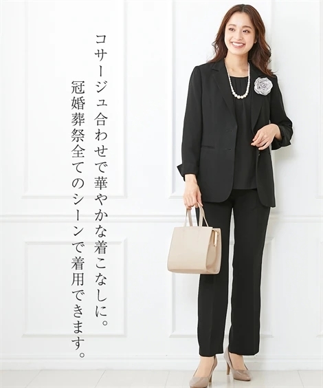 22春款日本女装新品代购 ol通勤职业款显瘦百搭有大码套装3件