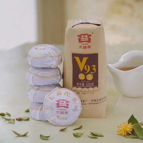大益勐海茶厂普洱熟茶v93沱