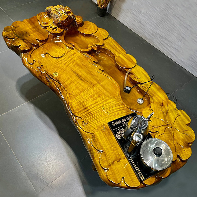 金丝楠木茶几根雕茶台实木整体树根茶桌茶盘流水养鱼家用树头茶海在类目 住宅家具, 根雕类, 根雕茶几中 - 来自Buy2taobao.com提供专业的淘宝代购服务