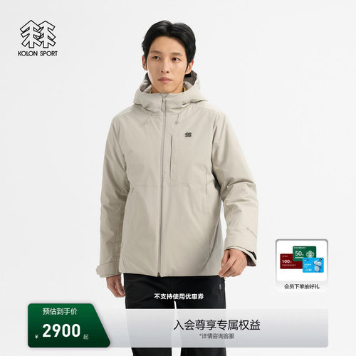 KOLON SPORT可隆棉服透湿防风GTX P棉男士KR-REVIVER棉服夹克