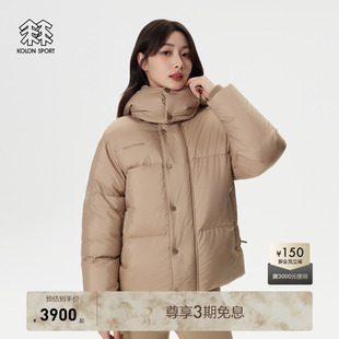 KOLON Bonner联名半宽松中量羽绒服 SPORT可隆男女保温冬Wales