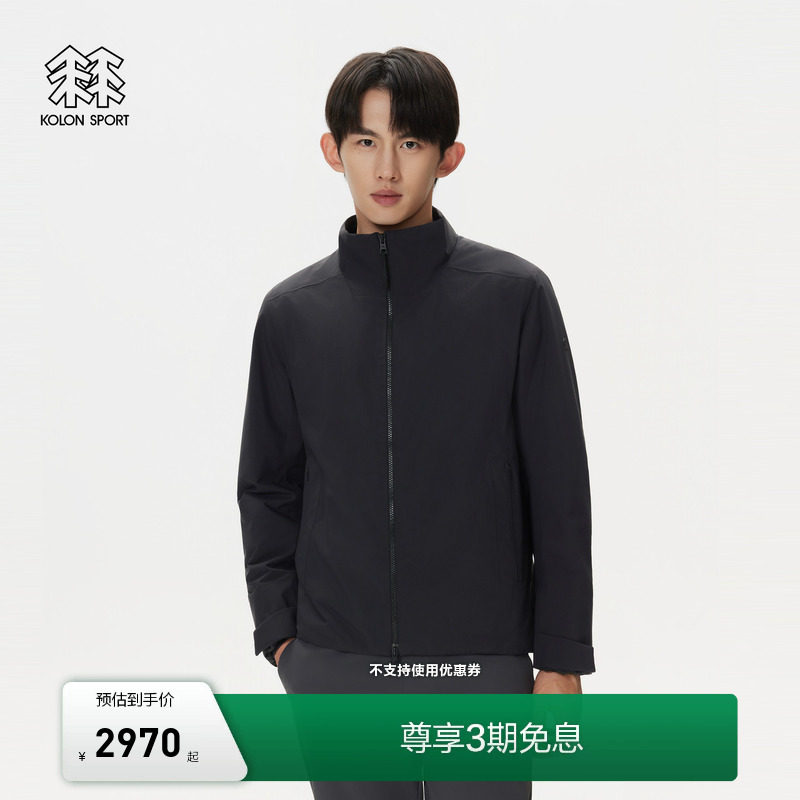 KOLON SPORT可隆保暖棉衣冬防泼水防风透湿P棉男士PERTEX棉服