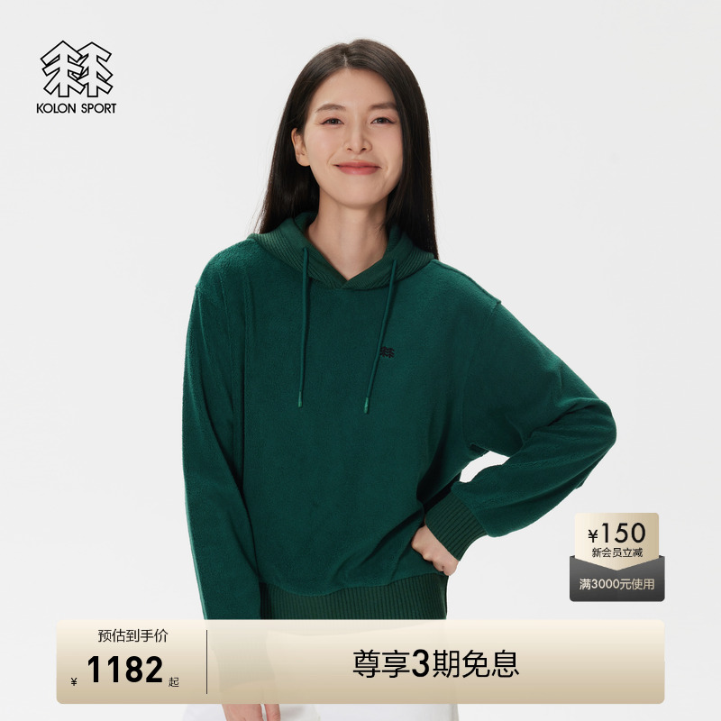 细腻柔软抓绒卫衣