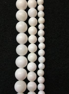 厂家直销新款贝壳珠diy饰品和田玉手链半成品天然贝壳珍珠贝珠
