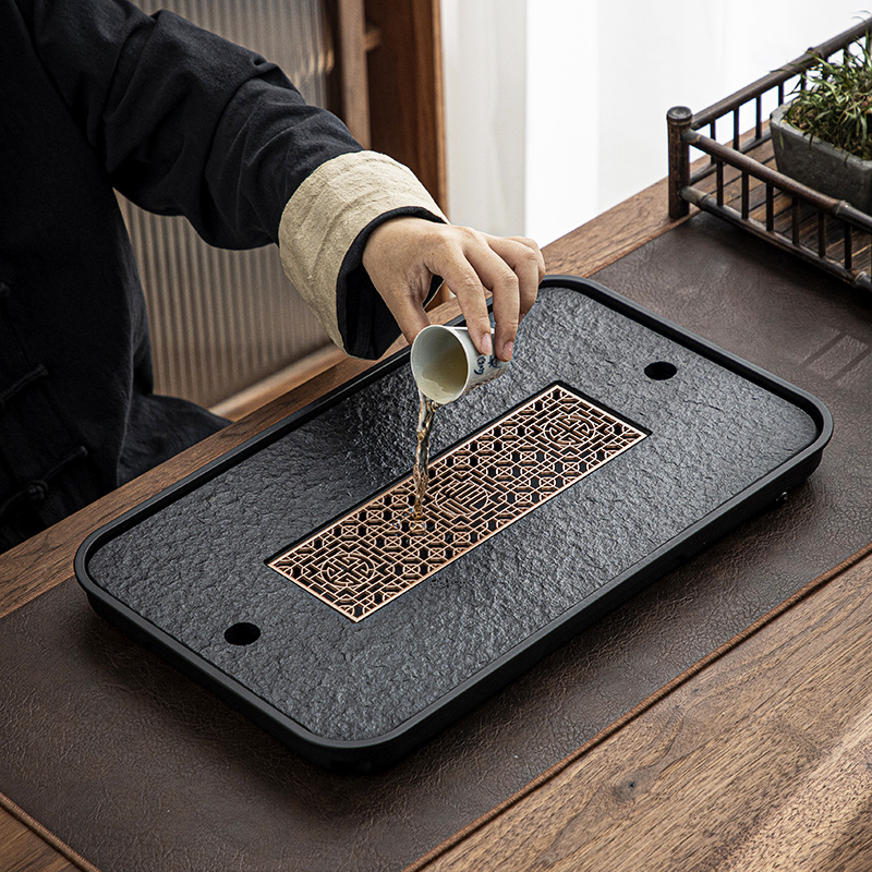 茶盘德化县茶盘长方形密胺现代