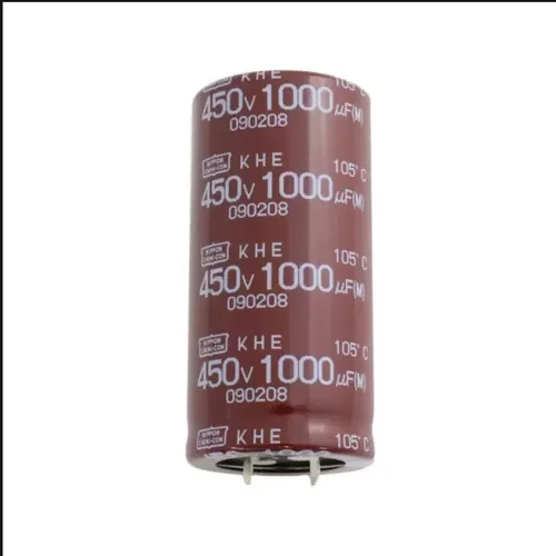 EKHE421ELL101MK50S 黑金刚牛角型电解电容100uF 420V 12.5x50mm