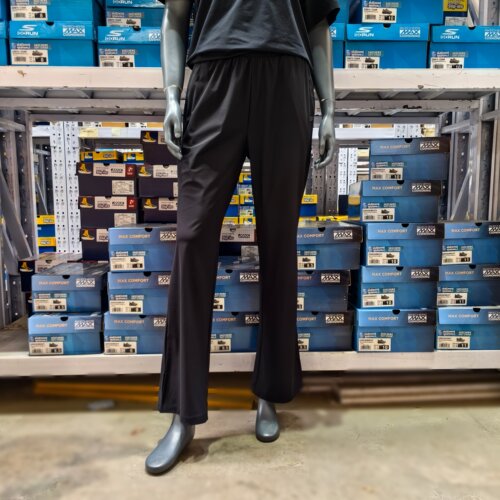 skechers斯凯奇2026年新女针织舒适微喇修身休闲运动长裤P326W049