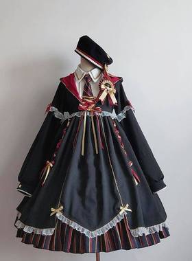 洛丽塔原创正品全款裙轻lolita小巫女炼金正版OP洋装萝莉塔春夏季