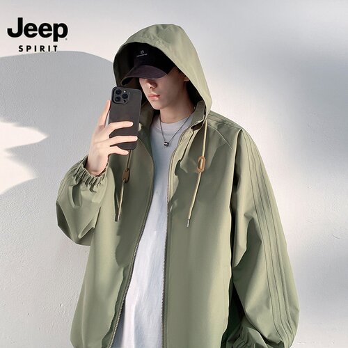 JEEPSPIRIT吉普休闲山系宽松外套