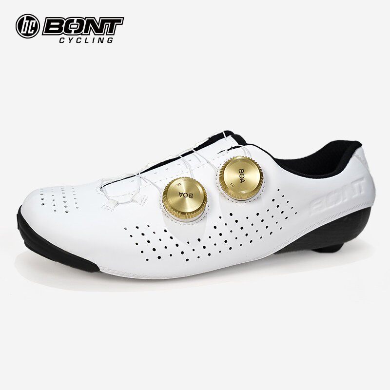 BONT公路骑行锁鞋专业舒适竞技金色BOA旋钮宽版Vaypor