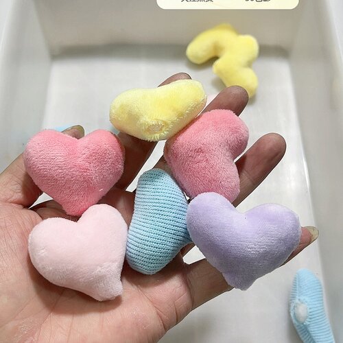 满30包邮100克价5cm爱心充棉配件