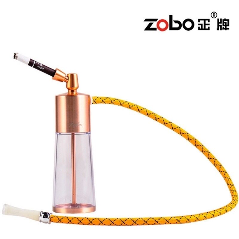 ZOBO正牌ZB-511水烟斗水烟壶过滤烟嘴水烟袋卷烟两用烟具套装礼盒