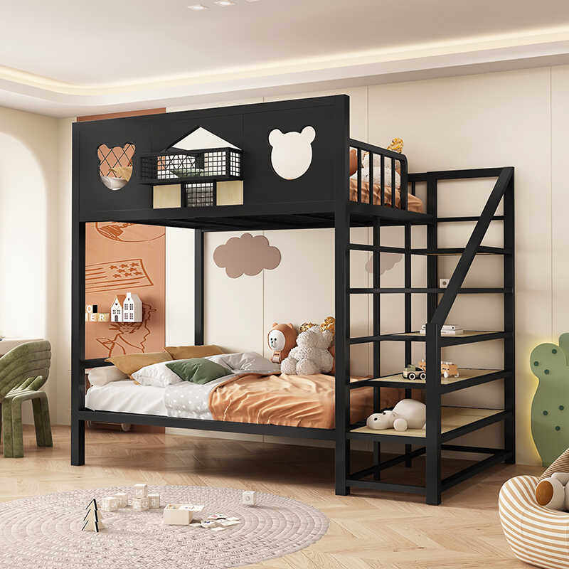 双人床铁艺高架床单上层上床下桌阁楼床宿舍铁床上下铺儿童双层床,住宅家具,铁艺/钢木床,淘宝优惠券,粉丝福利购,淘宝优惠卷