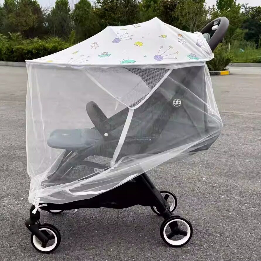 适用好孩子鲲鹏婴儿推车防蚊遮阳棚儿童伞车防晒蓬防紫外线遮光罩