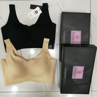 弹力无痕大码运动背心3.0透气无钢圈聚拢文胸正品FFF氧吧零感内衣