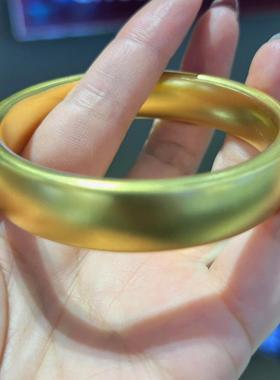 周大福大克重轮胎泥鳅背黄金手镯