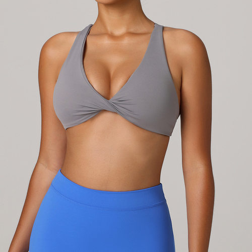 欧美风外贸性感美背裸感瑜伽内衣