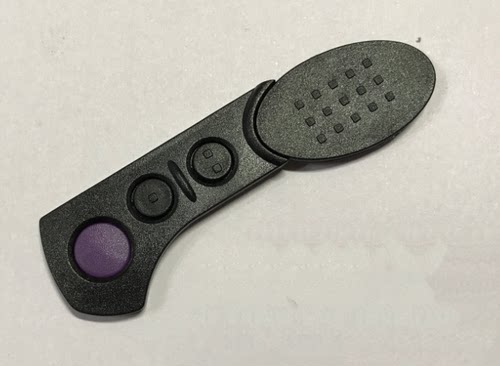 对讲机配件XTS3000发射按键XTS5000框胶PTT一套3小件如图所示