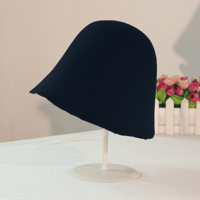 【暗黑】秋冬季复古车夫帽男女出游休闲帽毛呢毡帽盆帽羊毛渔夫帽