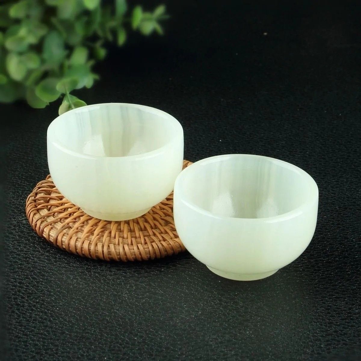 天然阿富汗玉石茶杯酒杯功夫茶具茶杯