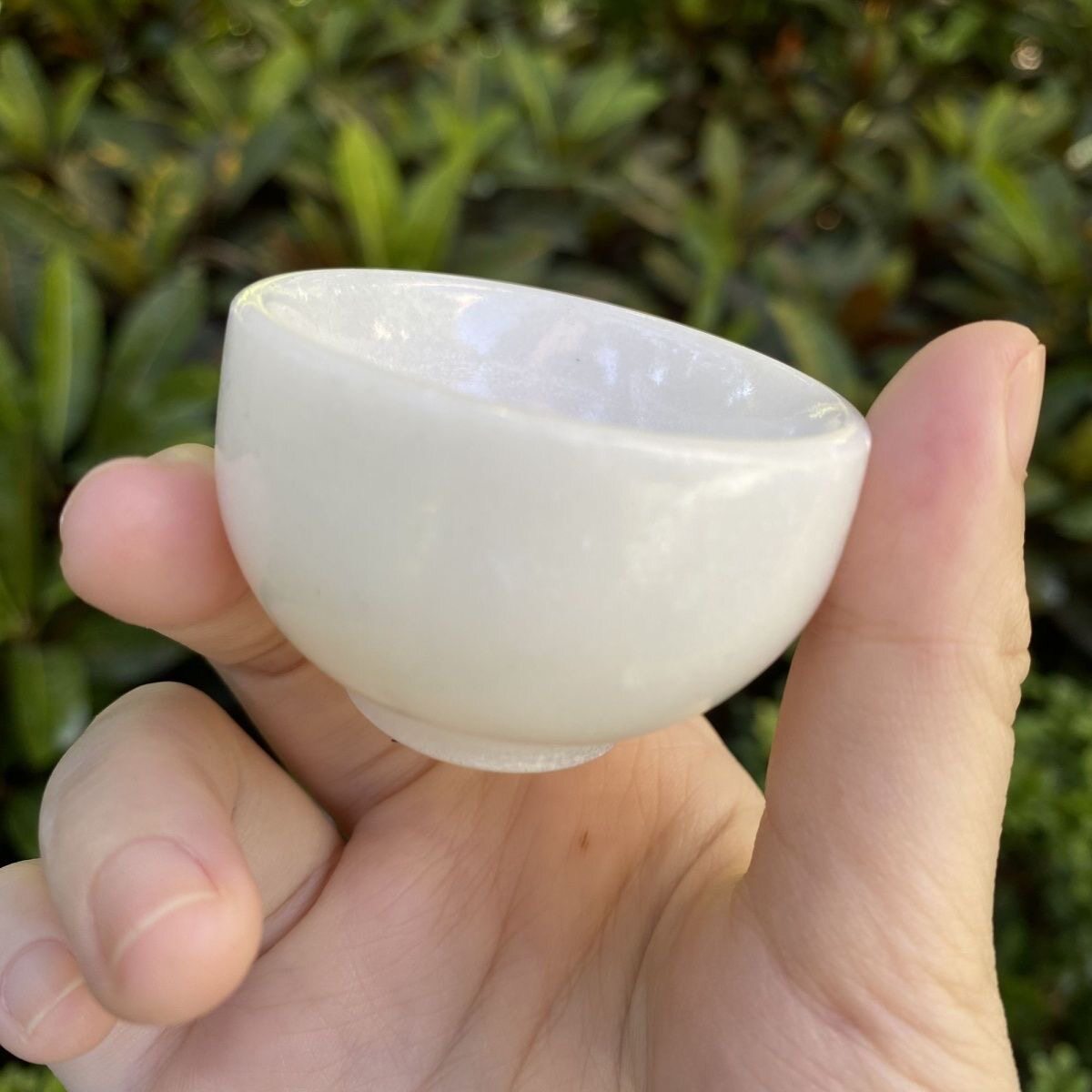 天然玉石茶杯主人杯品茗杯茶碗陶茶杯