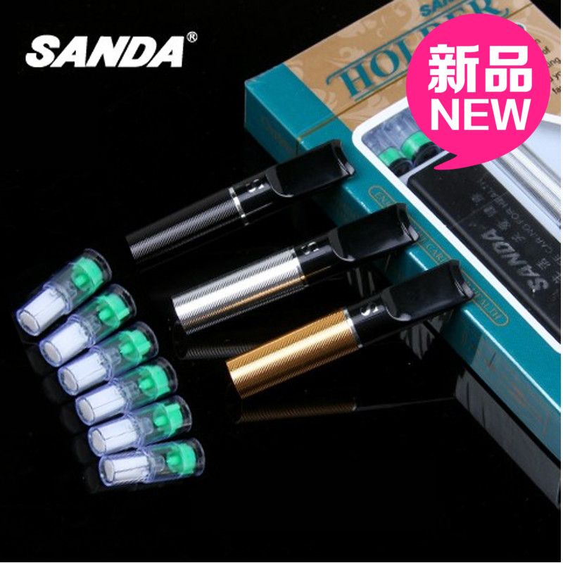 包邮三达香菸过滤烟嘴 滤芯型循环双重过滤器SD-125配合SD-27使用