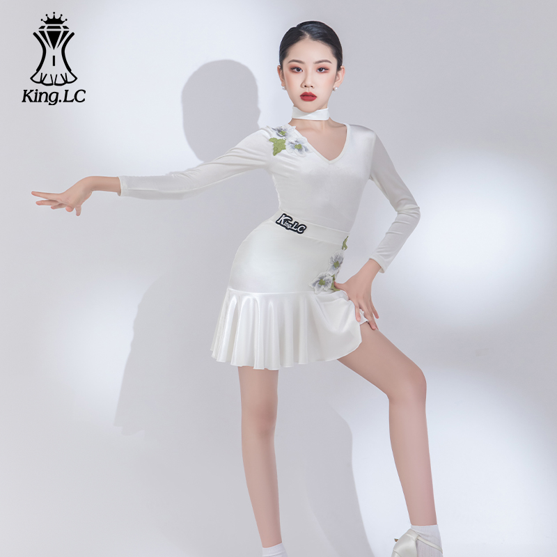 鹏翼之美拉丁舞服秋冬新品