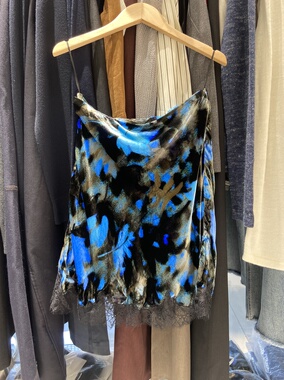 秋上新!【DTWO D2】法式设计感时尚拼接显瘦半身裙  5329077P#