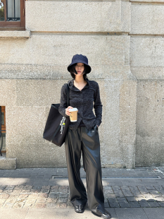 ONIVINTAGE欧尼2024秋冬极简带帽修身毛衫针织衫20%亚麻防晒3132#