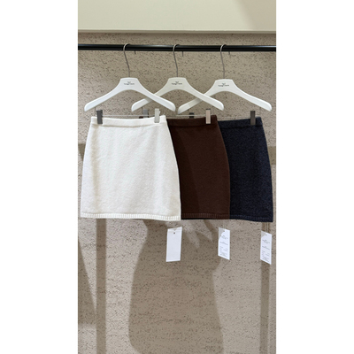 静奢系列-VintageCharm极简风轻奢爆款半身裙（含100羊毛）0560