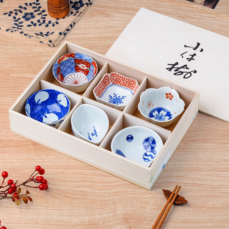 有田烧日本进口日式陶瓷手绘调料碗火锅酱料碗醋碗调味碟小钵礼盒,餐饮具,碗,淘宝优惠券,粉丝福利购,淘宝优惠卷