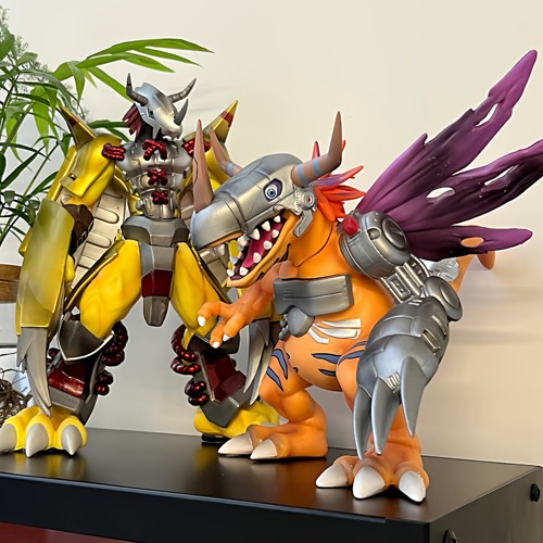 数码宝贝暴龙兽手办桌面摆件车载装饰工位公仔创意玩具男生小礼物